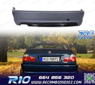 PARAGOLPES TRASERO BMW E46 COUPE CABRIO 98-06 LOOK M