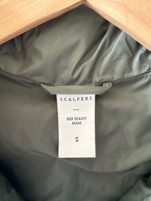 Chaleco Scalpers verde oliva Talla S