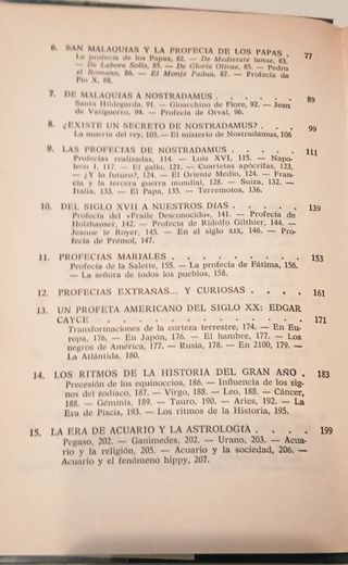 El libro de las profecías 