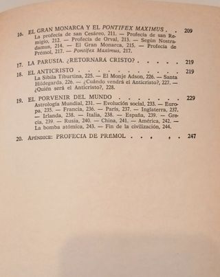 El libro de las profecías 