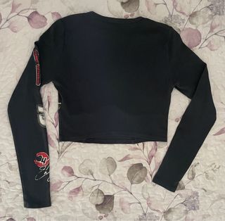 Camiseta Bershka Estampada First Position Talla M