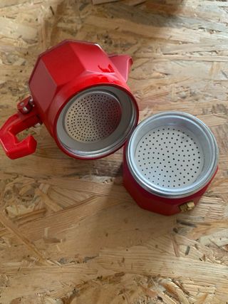 Caffettiera Brandani Rossa