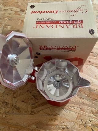 Caffettiera Brandani Rossa