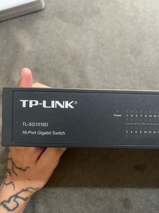 TP-Link TL-SG1016D Switch Gigabit 16 Puertos