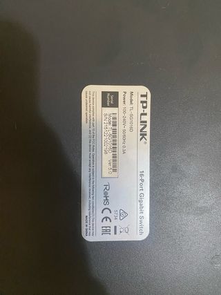 TP-Link TL-SG1016D Switch Gigabit 16 Puertos