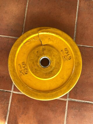 Discos olímpicos para CrossFit o halterofilia. 15k