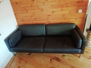 Sofá de Ikea, marrón 
