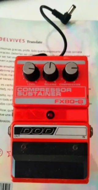 DOD FX80-B Compressor Sustainer Pedal