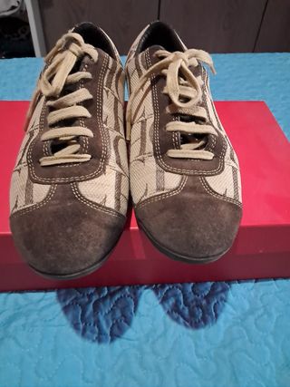 Zapatillas Carolina Herrera Beige/Marrón