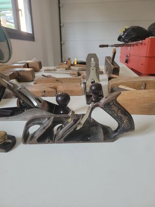 No envio. Lote de cepillos de carpintero antiguos