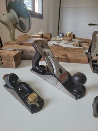 No envio. Lote de cepillos de carpintero antiguos