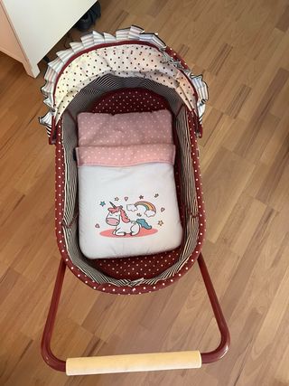 Cochecito de muñecas vintage 80cm