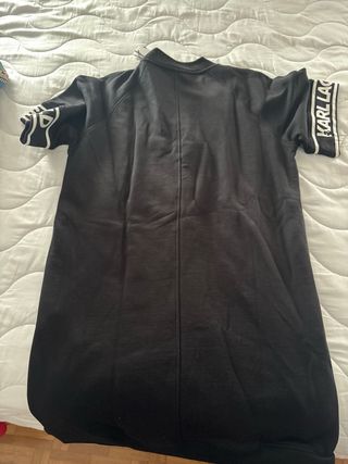 Vestido punto Karl Lagerfeld negro