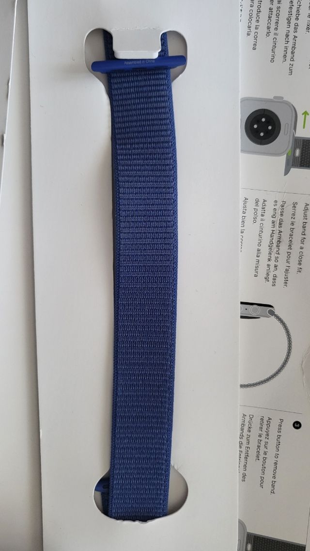 Correa Apple wach deportiva.