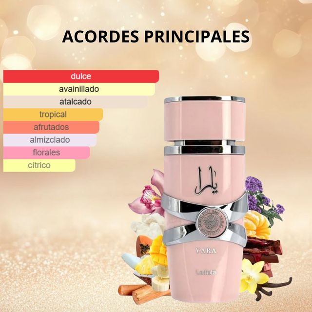 PERFUME ARABE YARA PINK LATTAFA