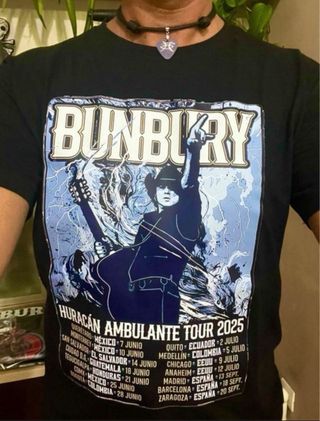 Camiseta Bunbury nueva Huracan Ambulante