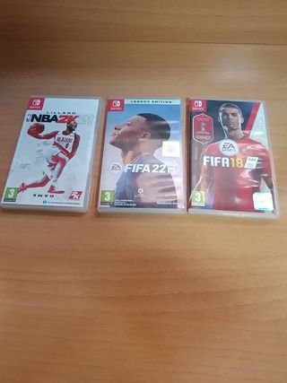 Juegos de Nintendo switch