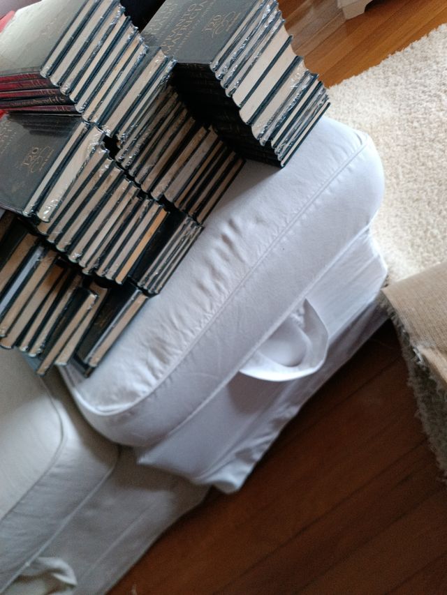 Puf/Reposapiés tela beige