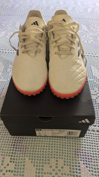 Zapatillas Fútbol Multitacos Adidas Copa pure Blan