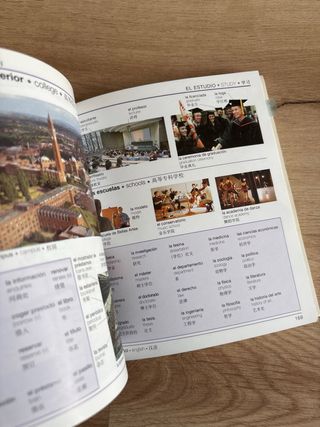 Diccionario chino español inglés con dibujos