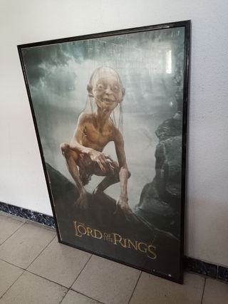 93CMX63CM POSTER EL SEÑOR DE LOS ANILLOS ENMARCADO