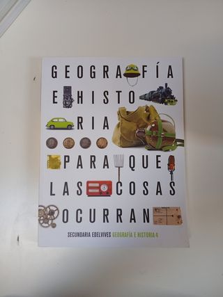 Libro de texto Geografía e Historia 4° ESO