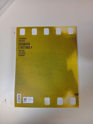 Libro de texto Geografía e Historia 4° ESO