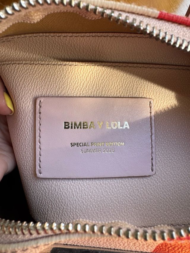 Bolso Bimba y Lola Rosa y Rojo