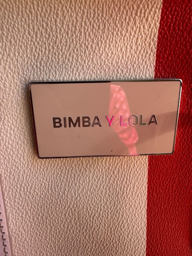 Bolso Bimba y Lola Rosa y Rojo