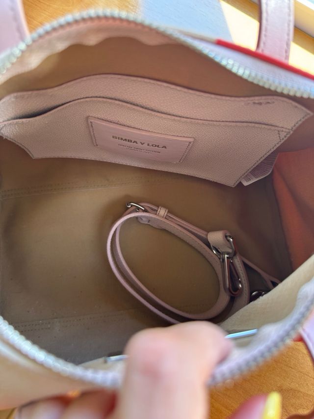 Bolso Bimba y Lola Rosa y Rojo