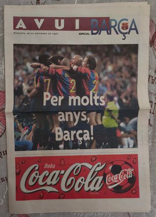 Periódico Sport FC Barcelona Campeón Mayo 2010