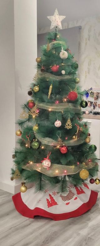 Árbol de Navidad 1.80m