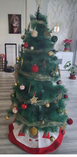 Árbol de Navidad 1.80m