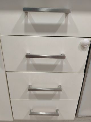 12 Tiradores Acero Inoxidable Cocina Armario