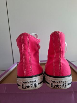 Zapatillas Converse Altas Rosas