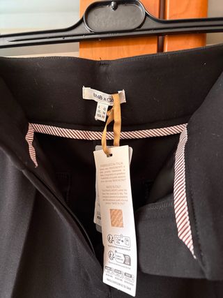 Pantalón BMB & Co Talla 42 Negro con etiquetas
