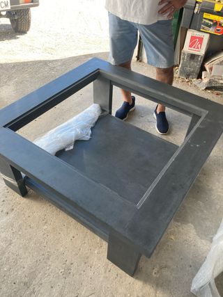 Mesa de centro madera maciza