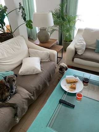 Mesa de centro madera maciza