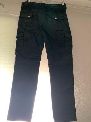 Pantalón de moto negro
