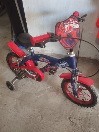 Bicicleta infantil Spiderman
