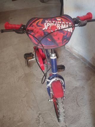 Bicicleta infantil Spiderman
