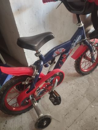 Bicicleta infantil Spiderman