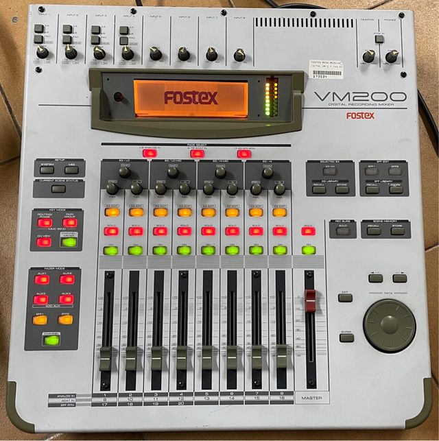 Mesa Mezclas Digital Fostex VM200