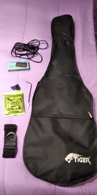 Guitarra Eléctrica DAYTONA y amplificador