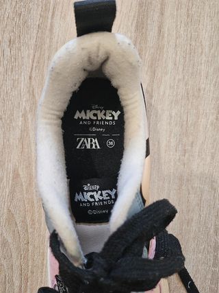 Zara Sneakers Mickey & Friends Tg. 38