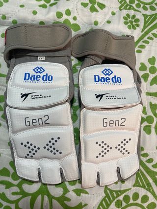 Protecciones Taekwondo Daedo XS y XXS