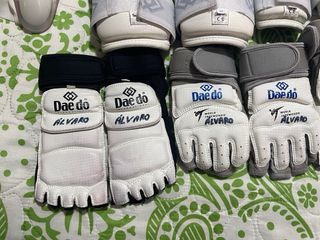 Protecciones Taekwondo Daedo XS y XXS