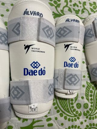 Protecciones Taekwondo Daedo XS y XXS