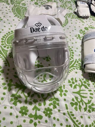 Protecciones Taekwondo Daedo XS y XXS