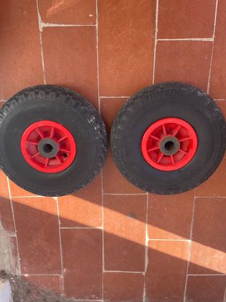 Ruedas carro pesca